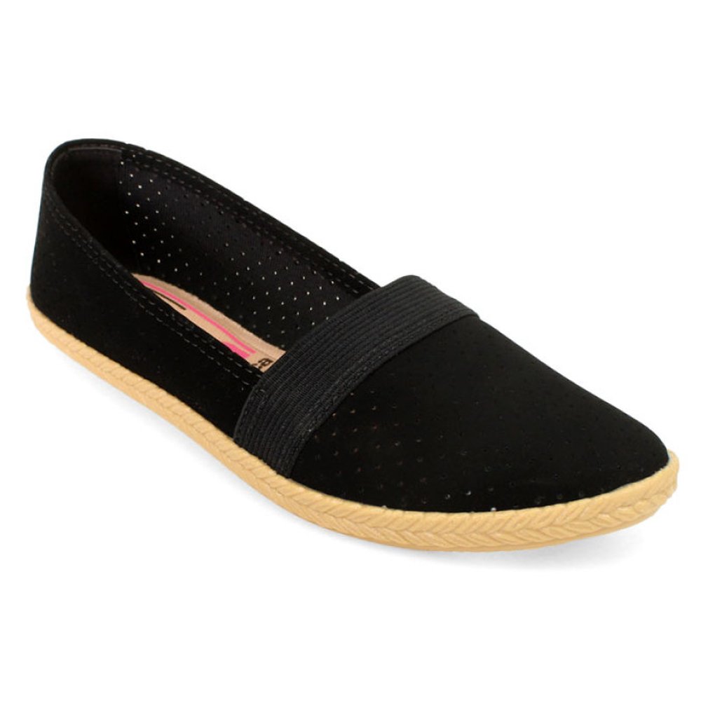 Sapatilha Moleca 5287.203 (34-39) Nobuck 10159 - Preto15745