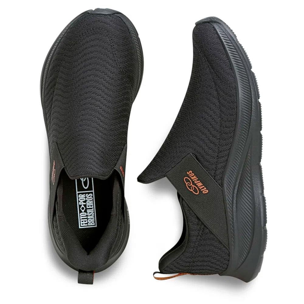 Tênis Olympikus Flutua 952 (34-39) Cx c/ 6 Pares - Preto
