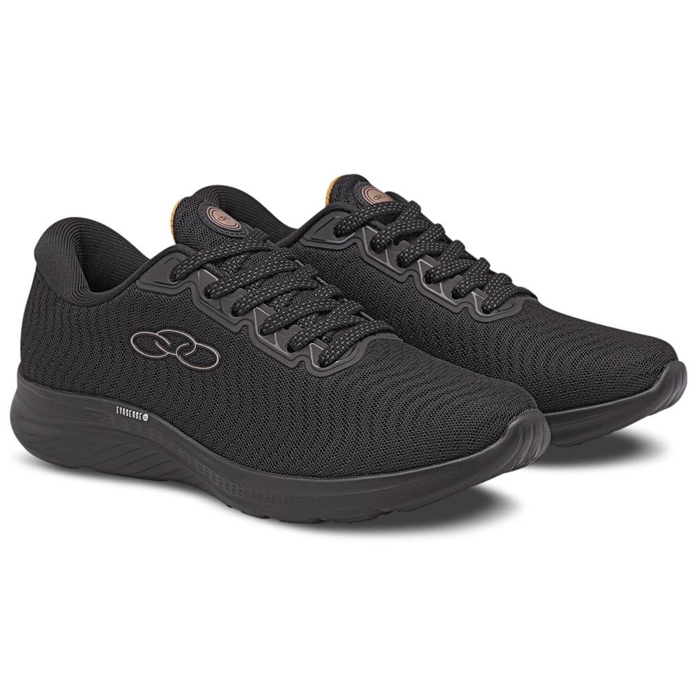 Tênis Olympikus Atmos 101 (38-41) Cx c/ 6 Pares - Preto