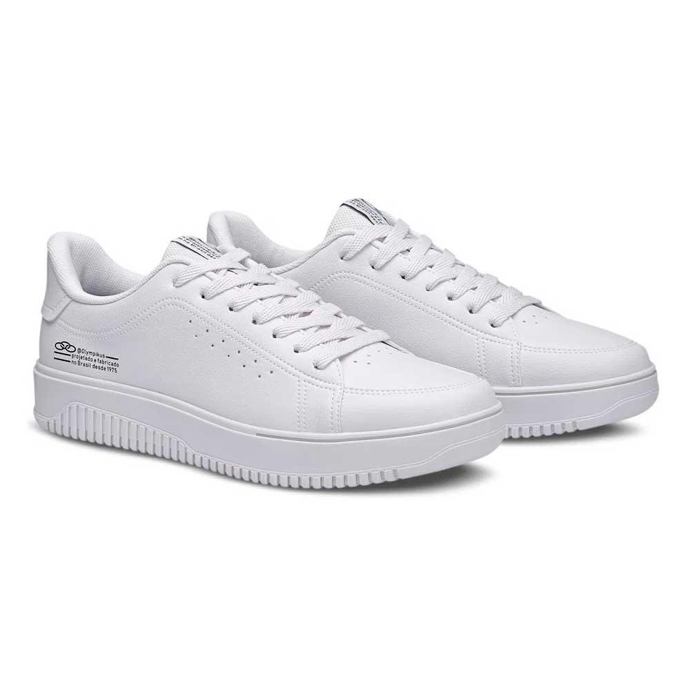 Tênis Olympikus Eros 165 (38-43) Cx c/ 6 Pares - Branco