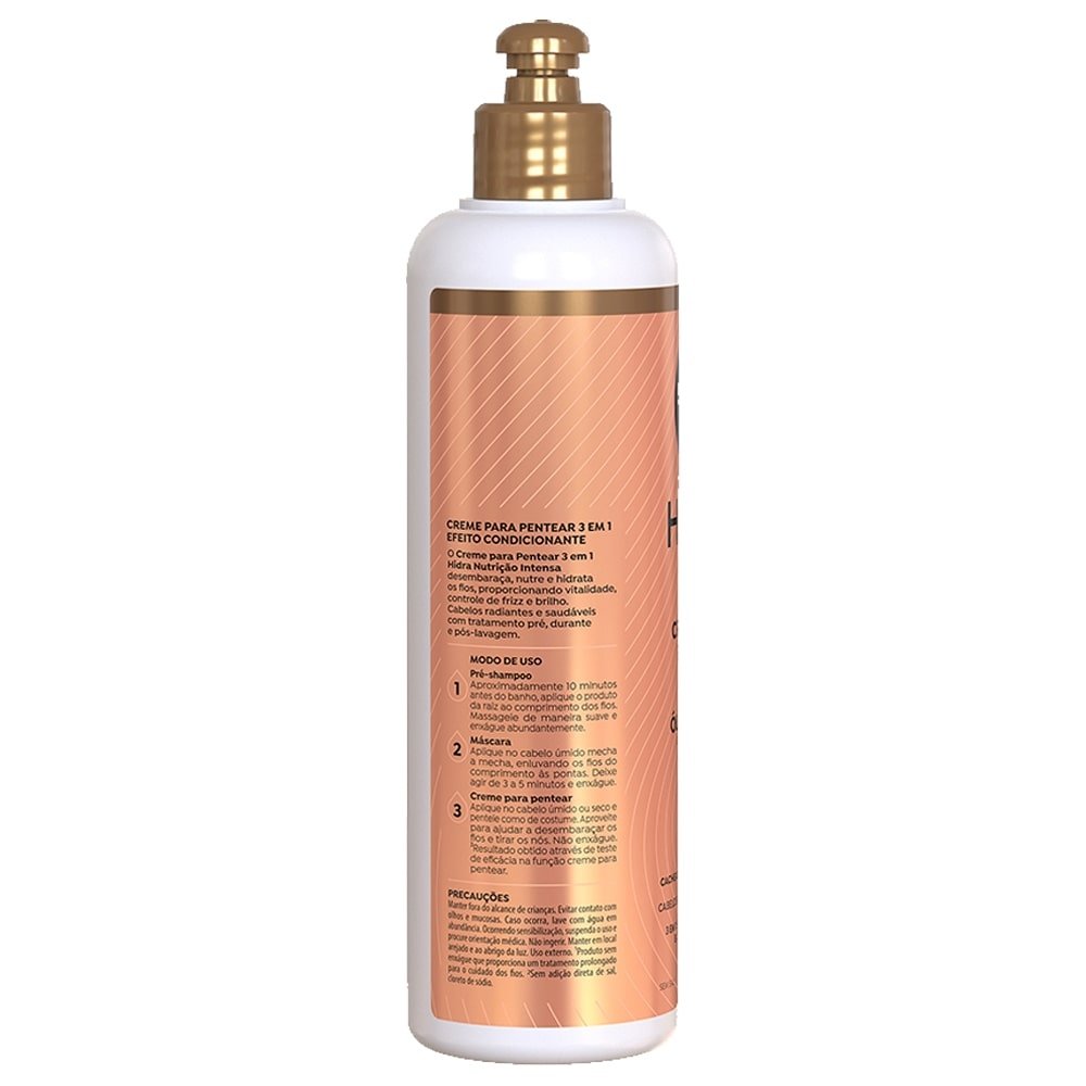 Creme para Pentear Salon Line Hidra - 3 em 1 Óleo de Coco 300ml