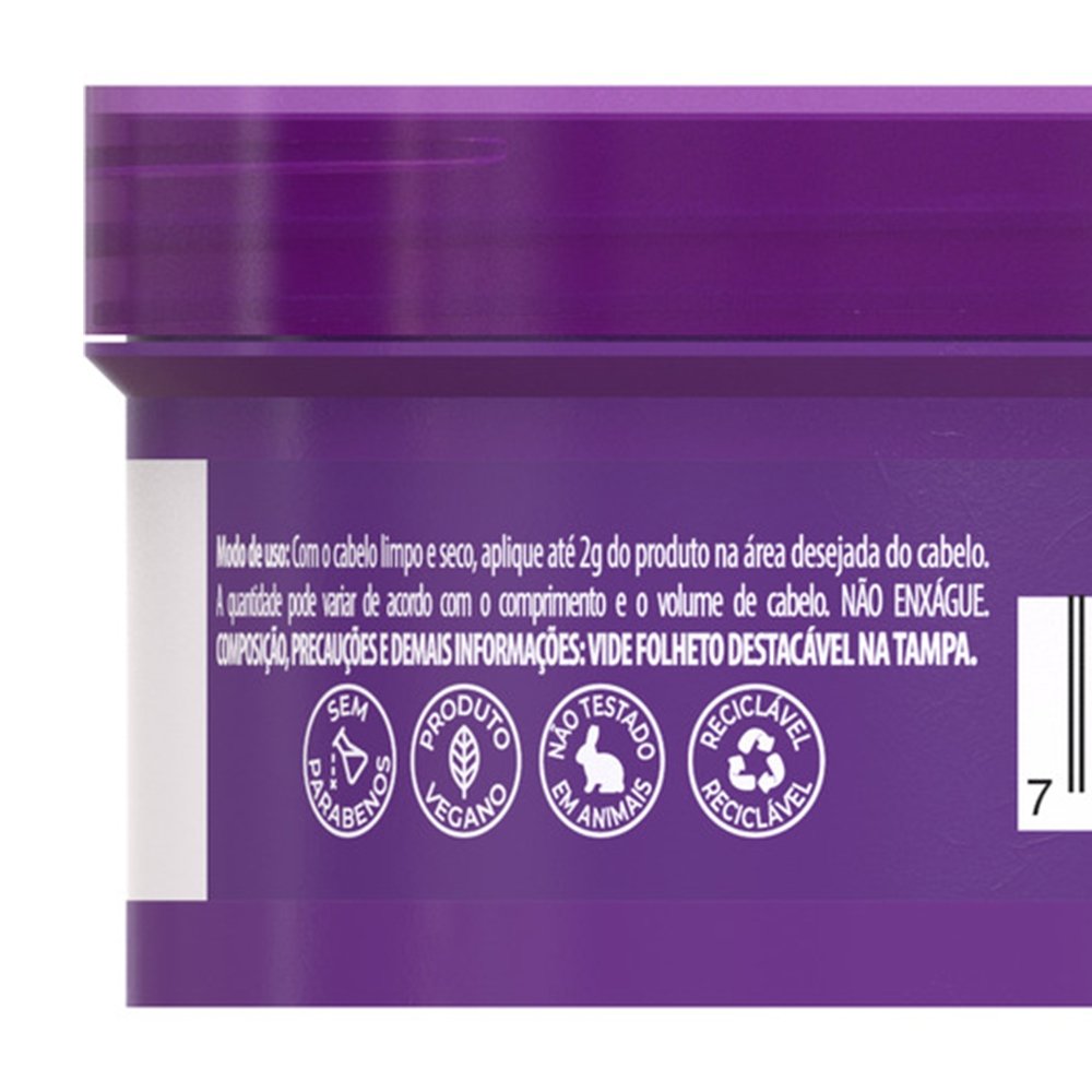 Creme Salon Line Modelador Meu Liso Balm Antifrizz 50g