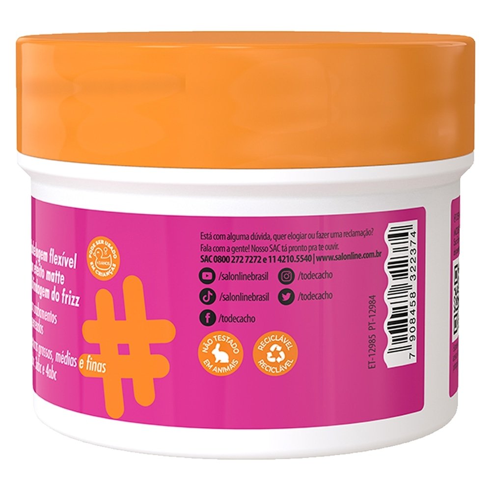 Modeladora Salon Line #ToDeCacho Antifrizz 120g