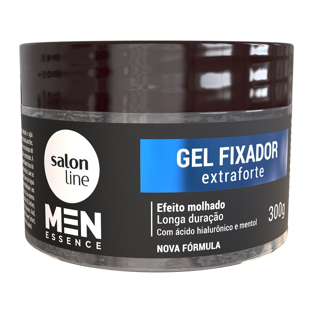 Gel Fixador Salon Line Men Essence Fixação Extraforte 300g