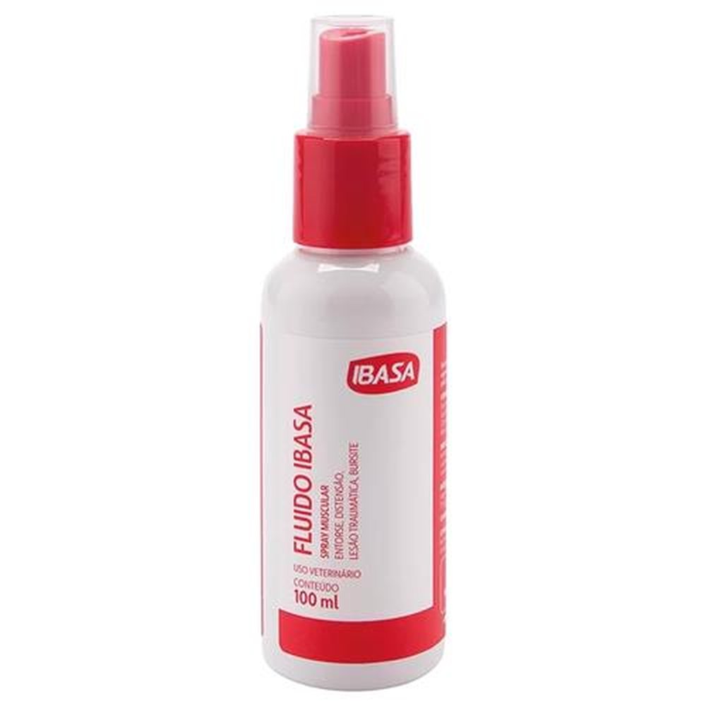 Fluido Ibasa Spray para Dores Musculares Tópico 100ml