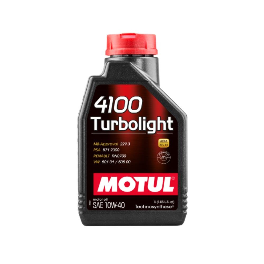 Óleo de Motor Semissintético Motul 4100 Turbolight 10W40 1 Litro