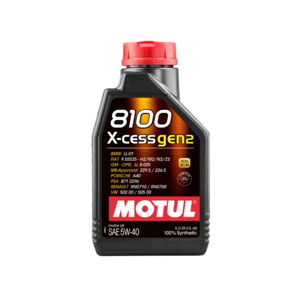 8100 X-CESS GEN2 5W-40 1L Motul Automotivo