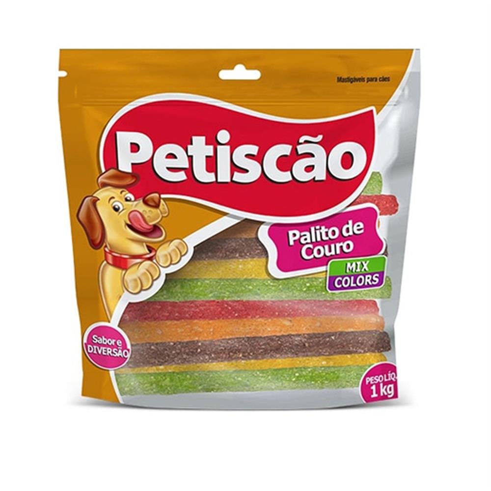 Osso Palito Colorido 8X5 1Kg