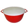 Bacia Plastica Redonda 6,0L C/Tampa Tritec C6