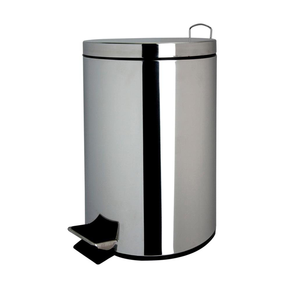 Lixeira 5,0L Inox C/Pedal Casa Ambiente