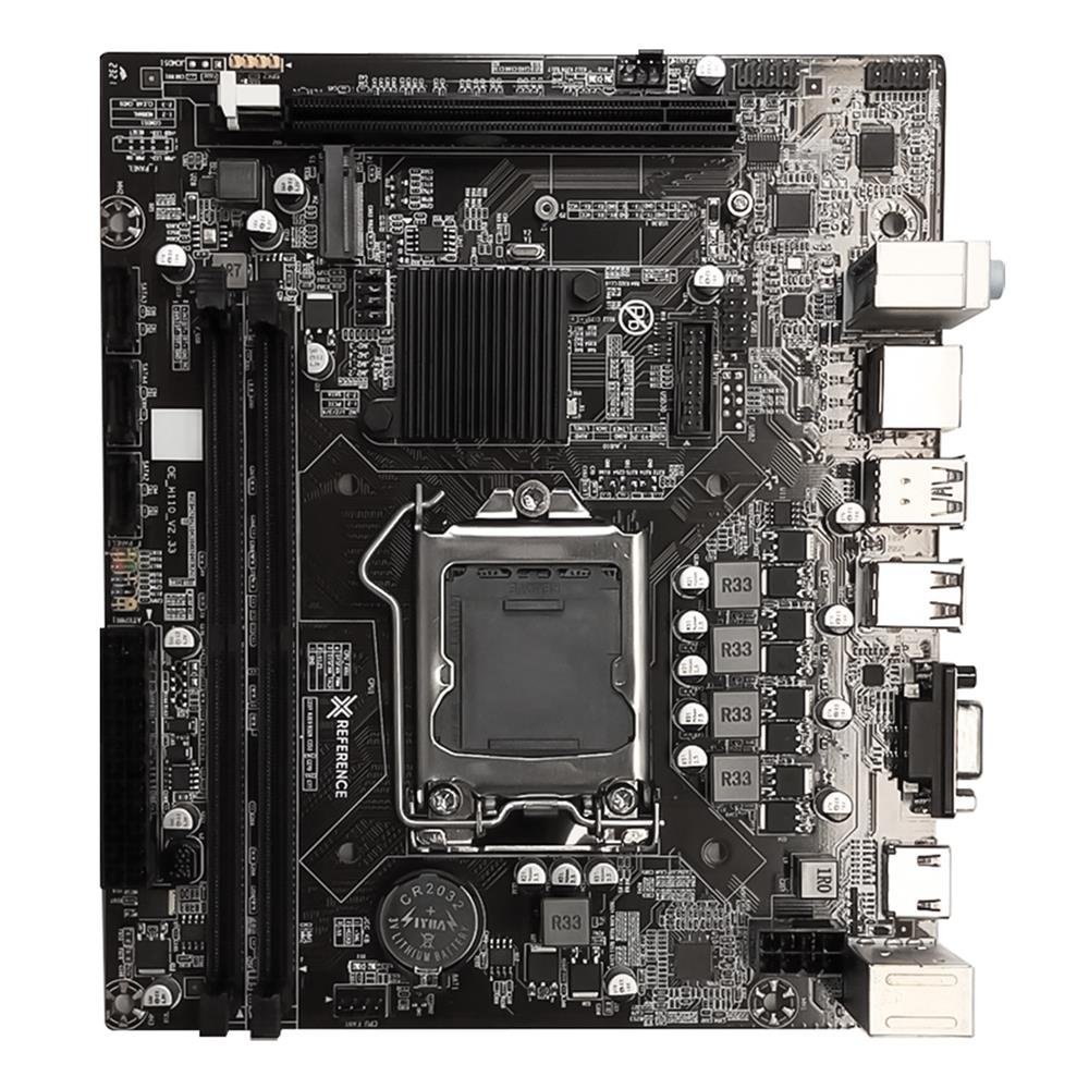 Placa Mãe Reference H110-GM2, Gigabit, M.2, LGA 1151, MATX, DDR4