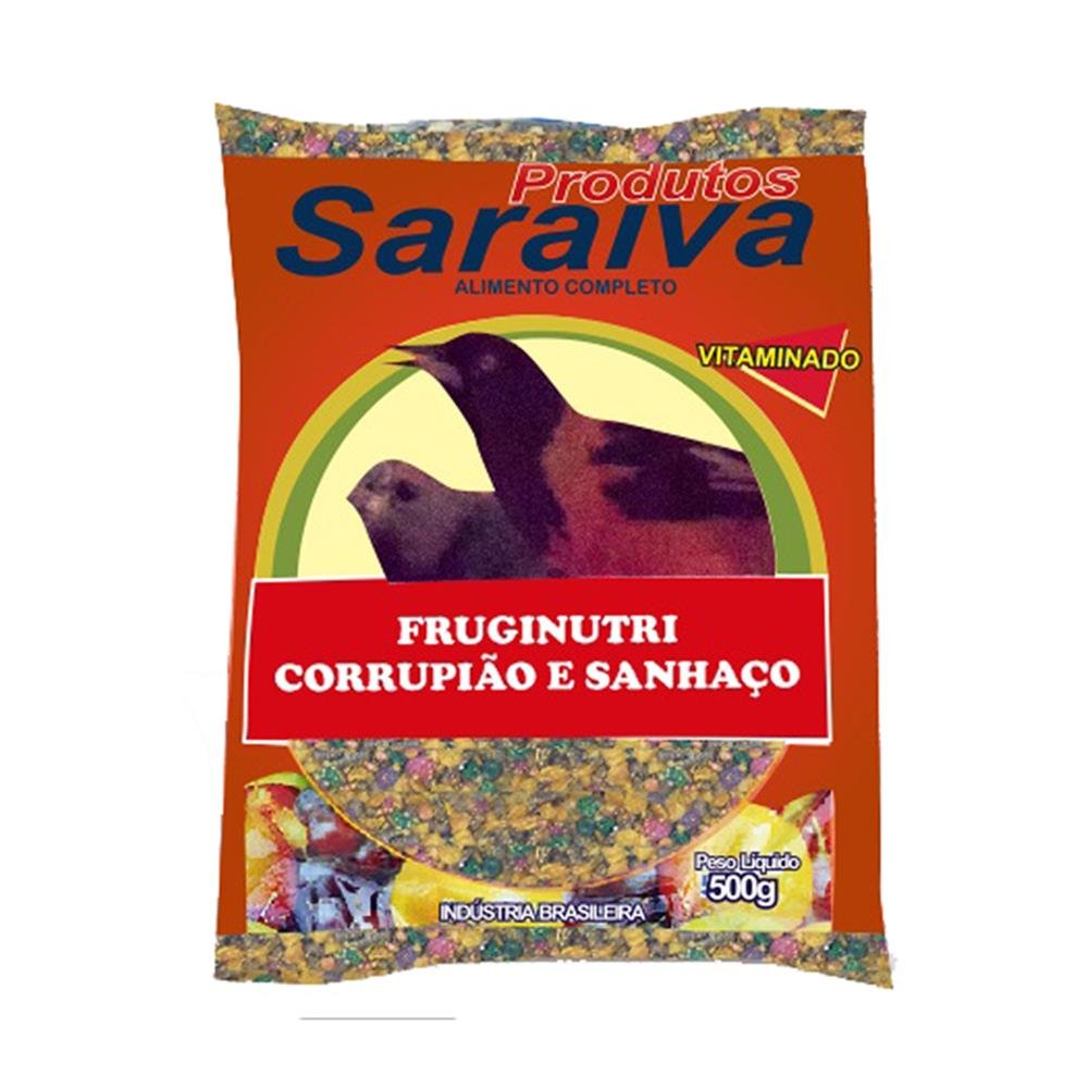 Ração Corrupião E Sanhaço 10X500g