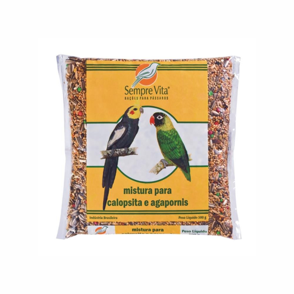 Ração Calopsita 10X500g Sempre Vita