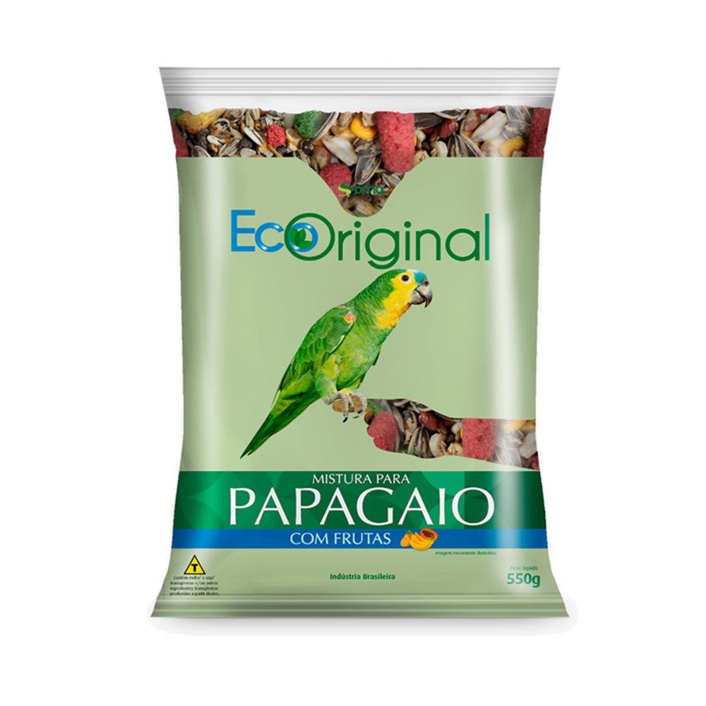 Ração Mistura Papagaio 10X550g