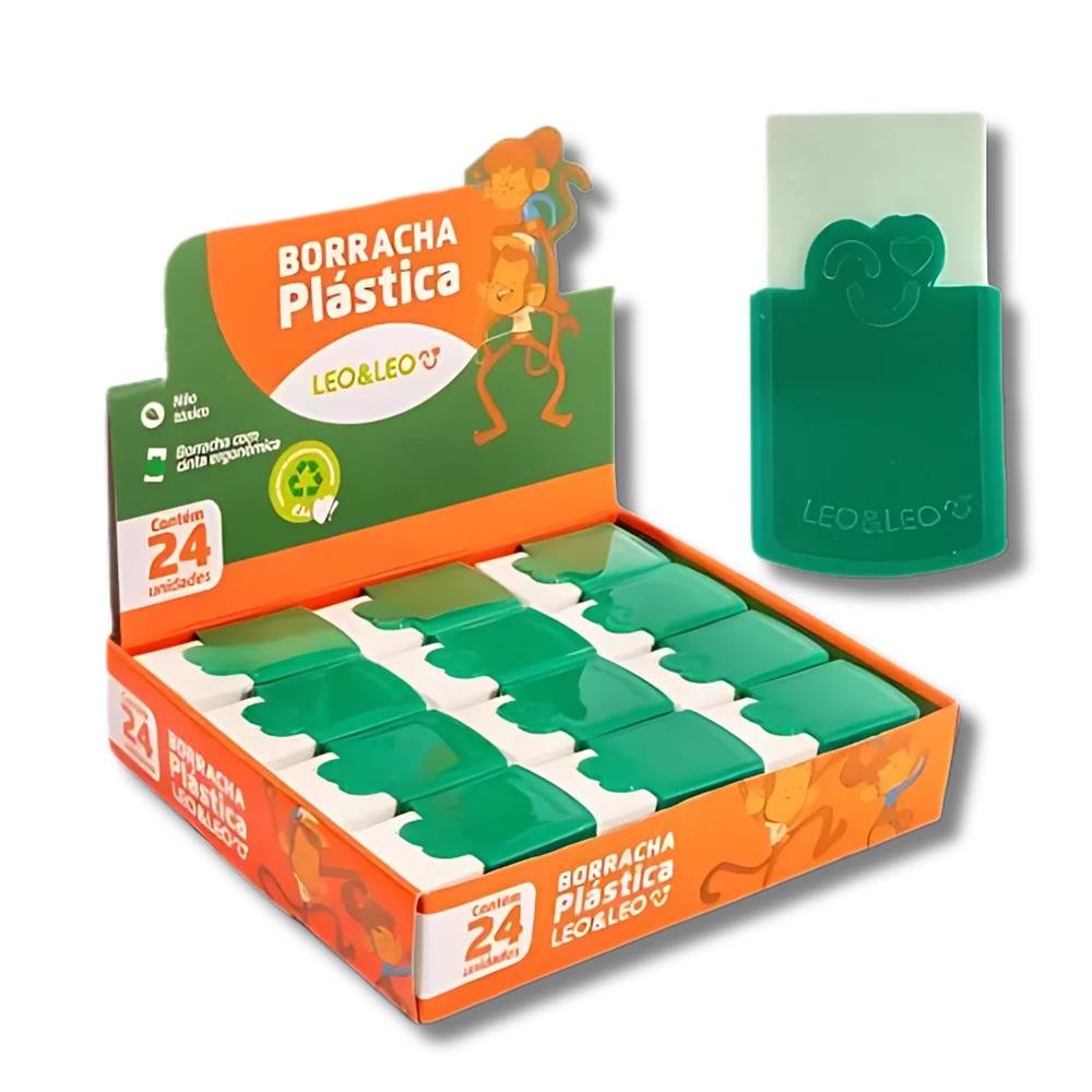 Borracha Branca Cinta Display com 24 Unidades