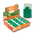 Borracha Branca Cinta Display com 24 Unidades
