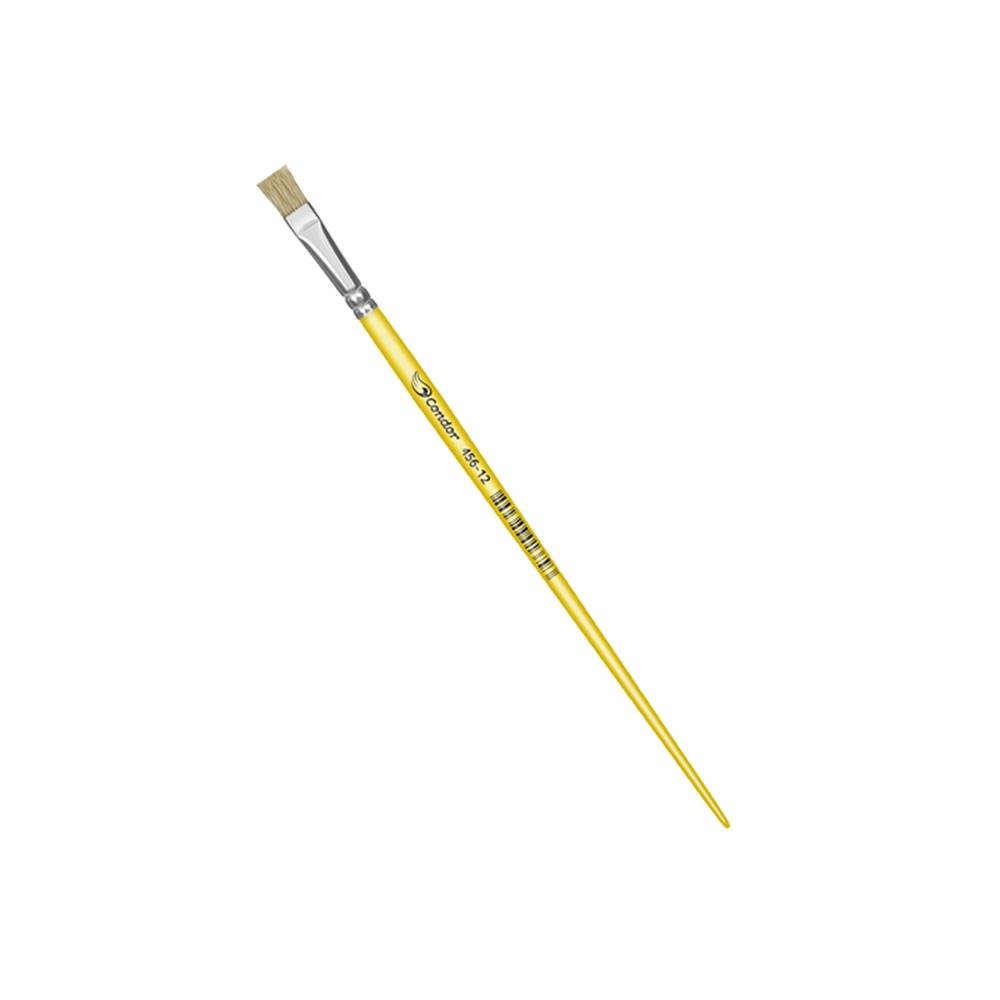 Pincel Escolar Ponta Chata 456X12 Condor