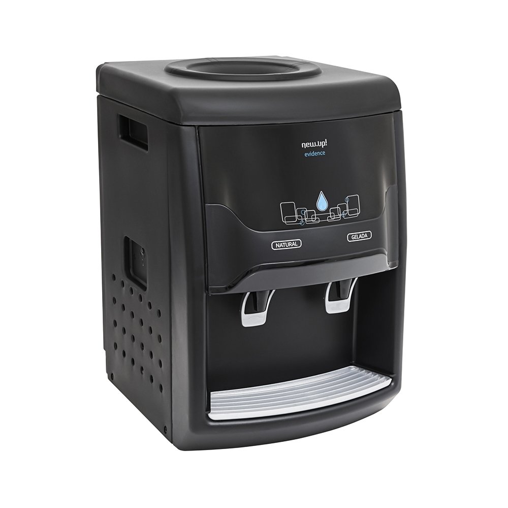 Bebedouro de Água NewUp BEVP1 Evidence - Compressor, Preto, 220V