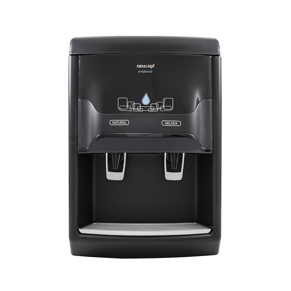 Bebedouro de Água NewUp BEVP1 Evidence - Compressor, Preto, 110V