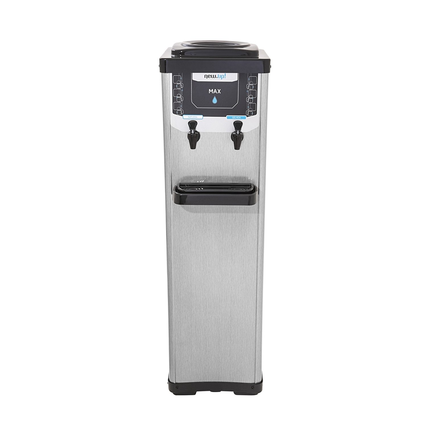 Bebedouro de Coluna NewUp BMAI1 Max - Compressor, Inox, 110V