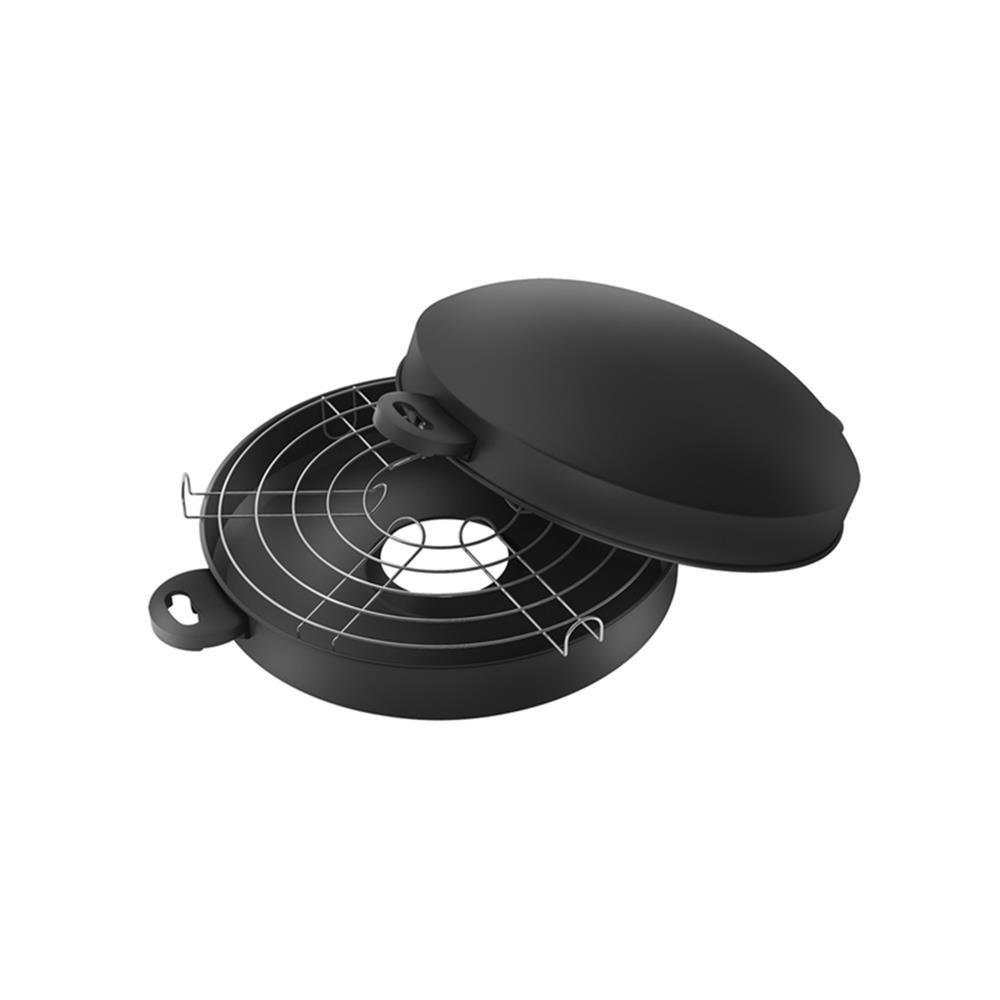Panela Churrasqueira Grill Panelux 30cm Antiaderente Magnific Grafite