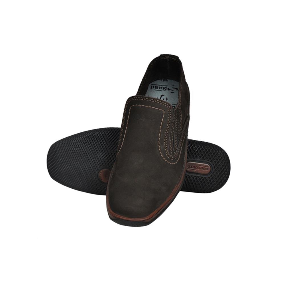 Sapato Masculino Saad Nobuk Cor Oliva 42