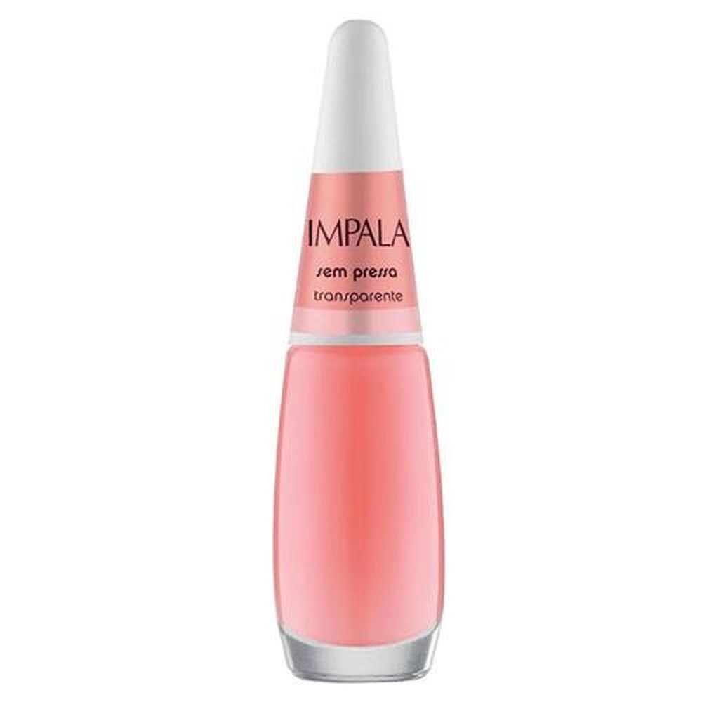 Esmalte Impala 6X1 861 Transparente Sem Pressa