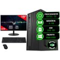 Computador Completo Intel Core i5 2ªG Memória 8GB SSD 240GB com Monitor 19" Mouse Teclado