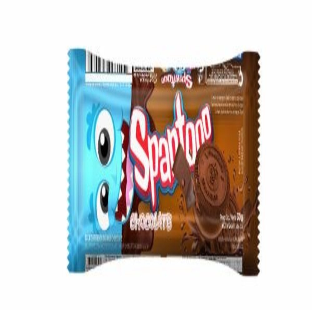 Biscoito Recheado Mini Spantoo Chocolate Caixa Com 45 De 30G