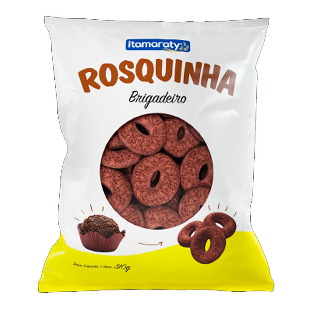 Rosquinha Itamaraty Brigadeiro Caixa Com 10 De 310G