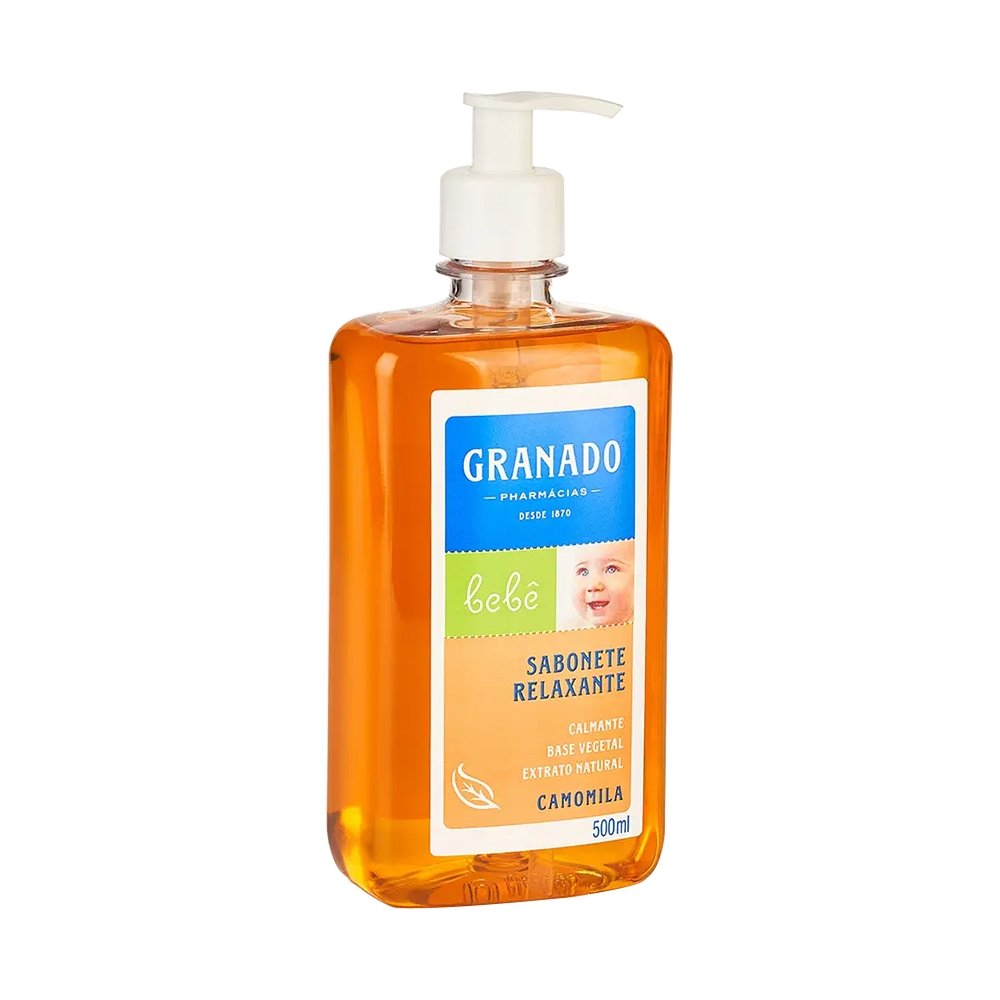 Sabonete Líquido Granado Glicerina Bebê Camomila 500ml