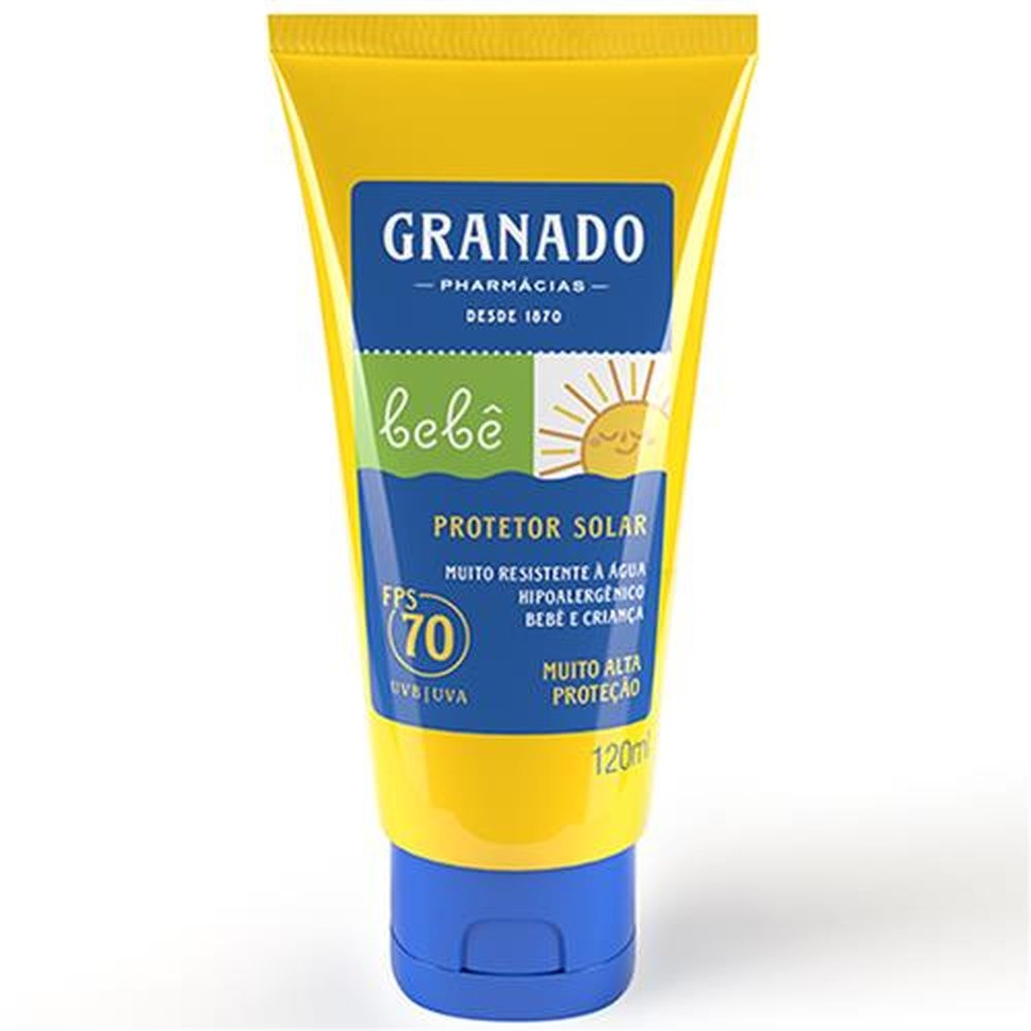 Protetor Solar Granado Bebê Fps 70 120Ml