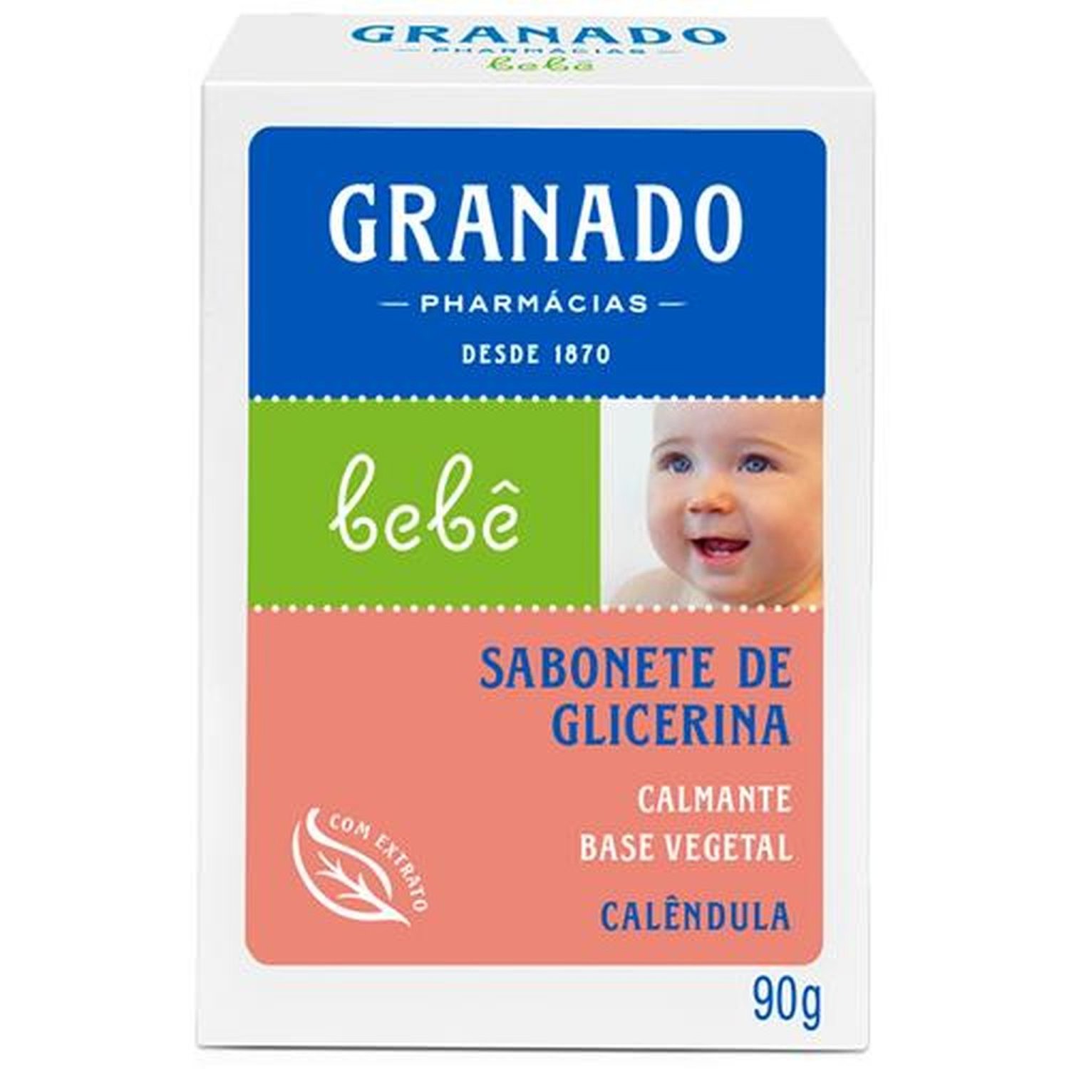 Sabonete Granado De Glicerina Bebe Calendula 90G