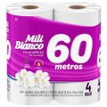 Papel Higienico Bianco 60Metros 24X4 Perfumado