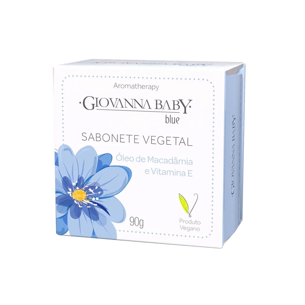 Colonia Giovanna Baby Blue 20ml + Locao 200ml + Sabonete 90g