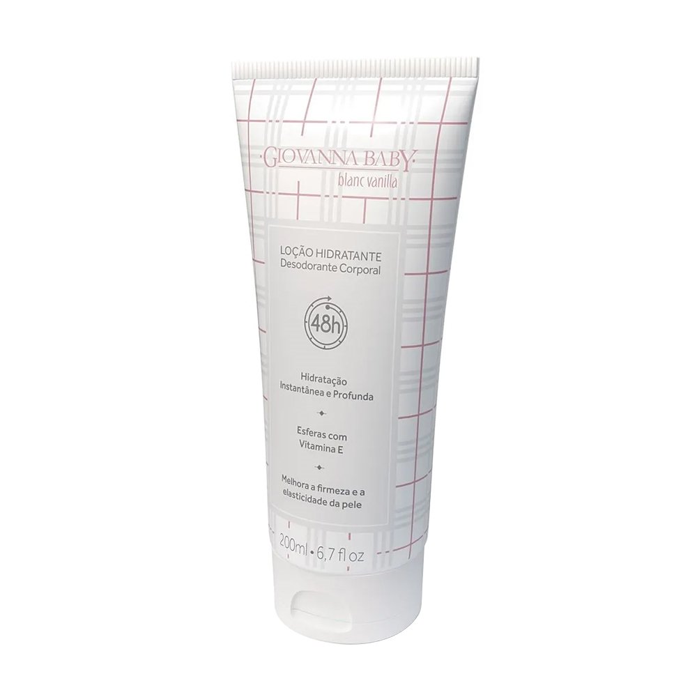Kit Giovanna Baby Colonia Blanc 20ml + Locao 200ml + Sabonete 90g