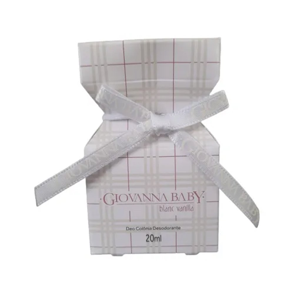 Kit Giovanna Baby Colonia Blanc 20ml + Locao 200ml + Sabonete 90g