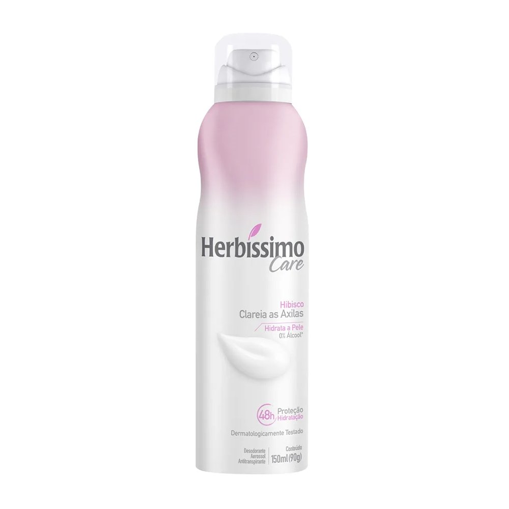 Desodorante Herbíssimo Aerossol Care Hibisco 150ml