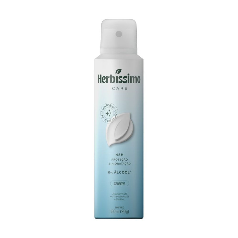 Desodorante Herbíssimo Aerossol Care Sensitive 150ml