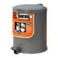 Lixeira 12,0L Plastica C/Pedal Cinza Guarani