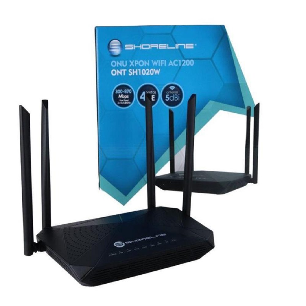 Roteador ONT Wireless 1200Mbps GPON Giga SH1030-WF Shoreline