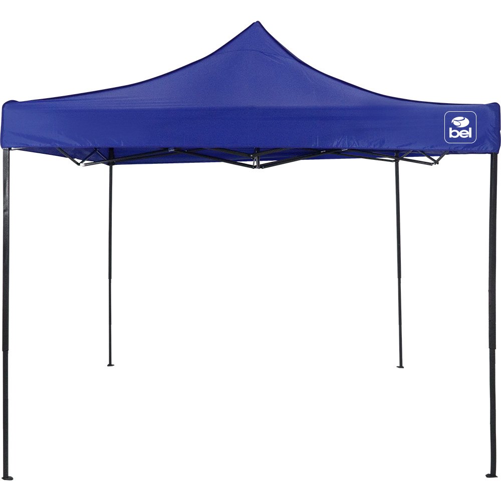 Tenda Pagoda Gazebo Bel Alumínio Dobravel 3m x 3m Azul