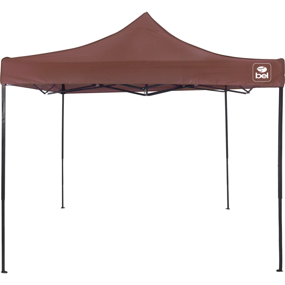 Gazebo Dobravel 3 X 3 M Pagoda Marrom - Bel
