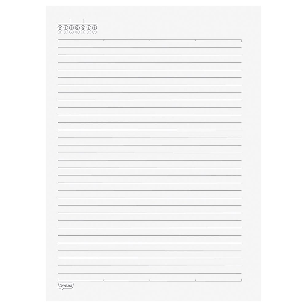 Caderno Espiral Universitário Jandaia - Capa Dura 10 Matéria On Fleek 200 Folhas - Embalagem com 4 Unidades