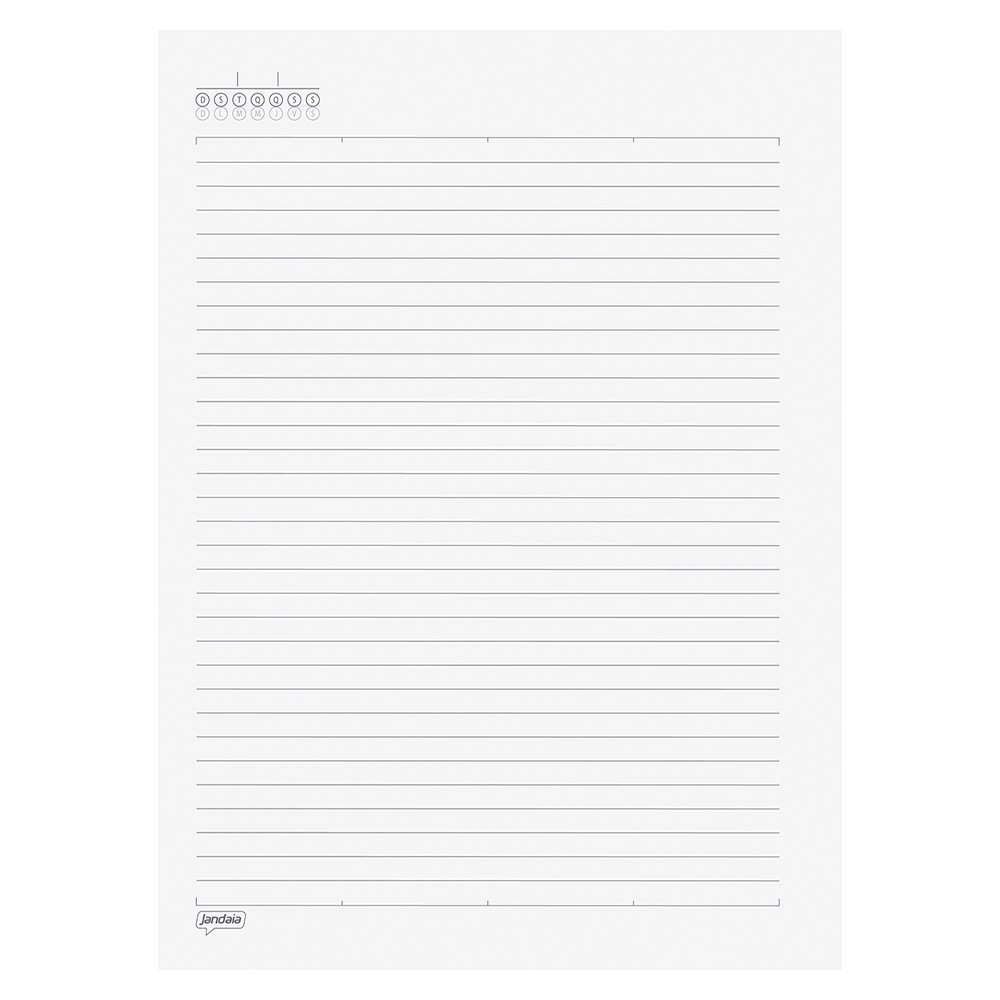 Caderno Jandaia Universitário Espiral - Capa Dura 15 Matérias On Fleek 300 Folhas - Embalagem com 2 Unidades