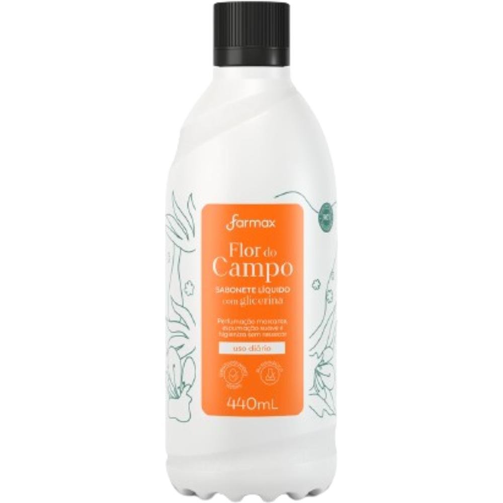 Sabonete Liquido Farmax Flores Do Campo Refil 440Ml