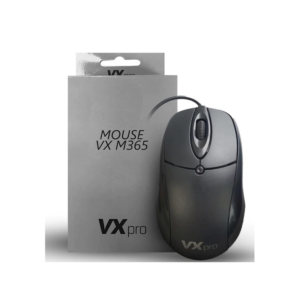 Mouse Vxpro Vxm365 3d com fio