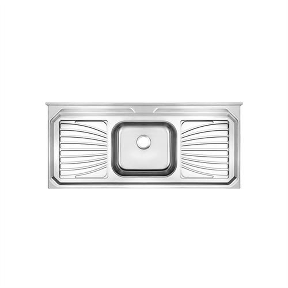 Pia Inox 120X53 C/Concreto Inoxsul