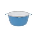 Bacia Plastica Redonda 2,8L C/Tampa Sortida Mb C6