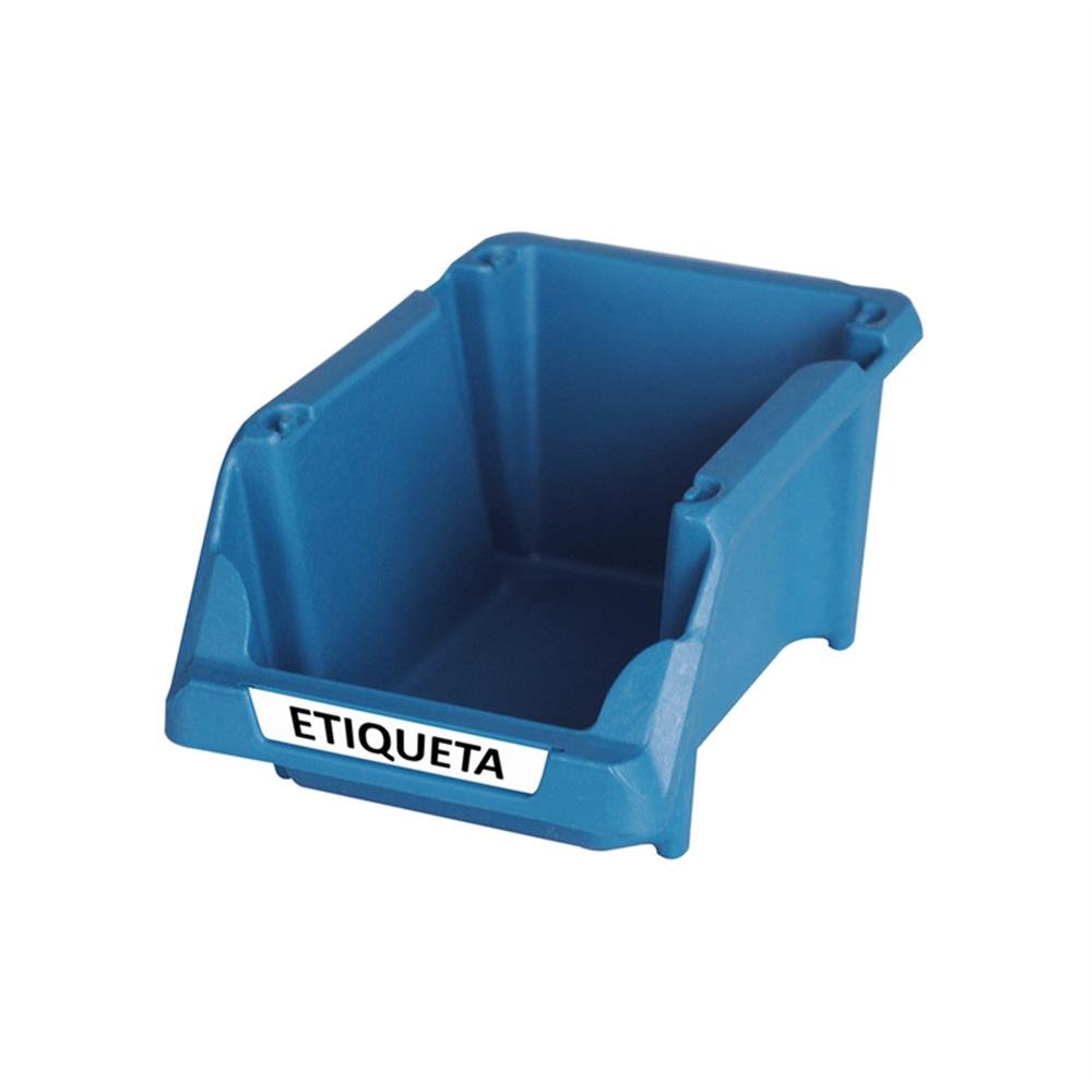 Caixa Box 3 P/Organizador Azul 10X17x8 C12